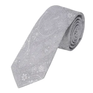 Krawatte Herren aus Seide – Paisley (6,0 - 6,5 cm)
