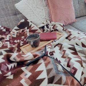 Cotopaxi Bordeaux/Red Brown- ETHNO Decke XXL