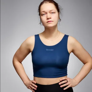Crop Top aus TENCEL™ blau WILLIAMS | Gooden