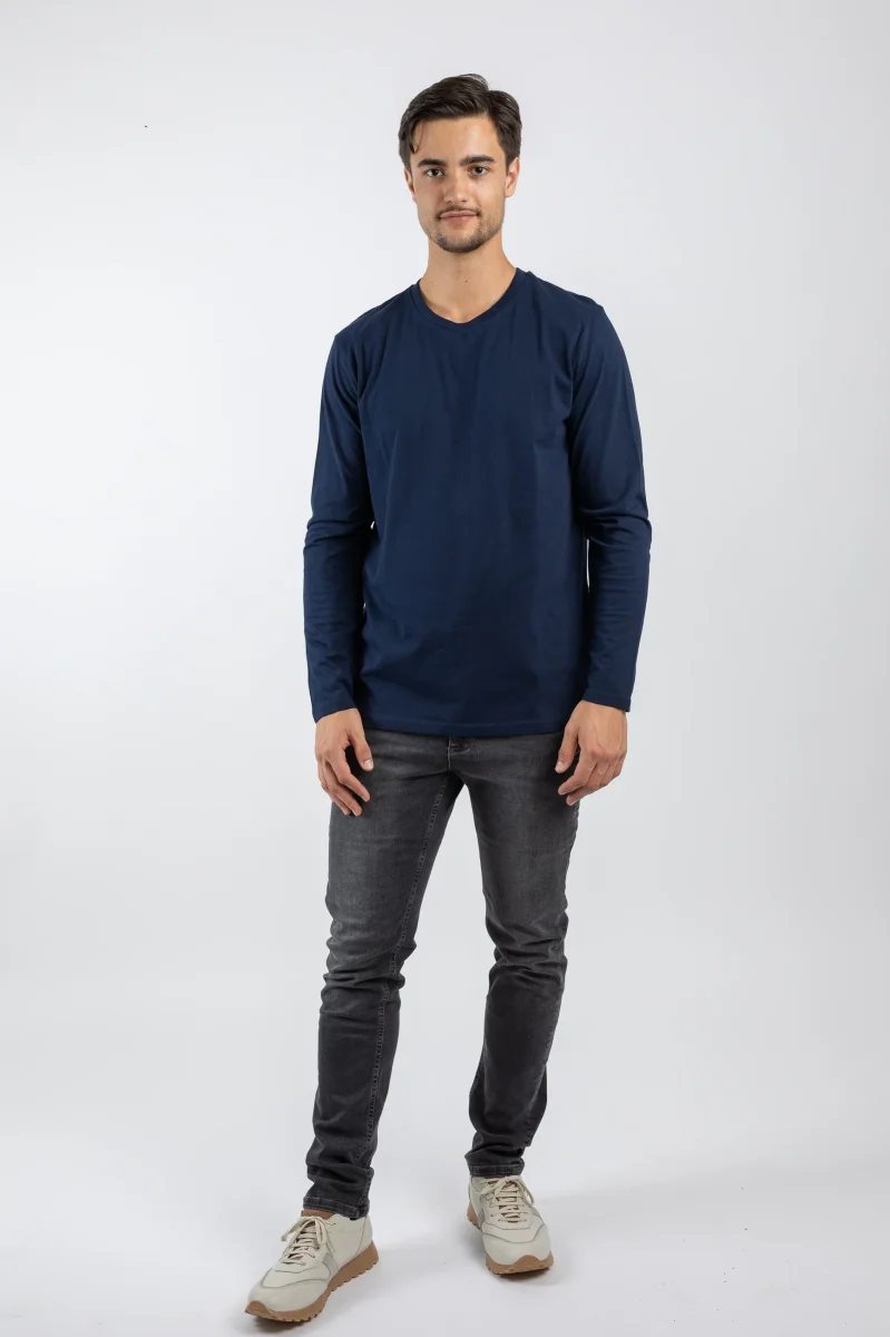 SHUFFLER | Nachhaltiges Herren Longsleeve aus 100% Bio-Baumwolle – Bild 9