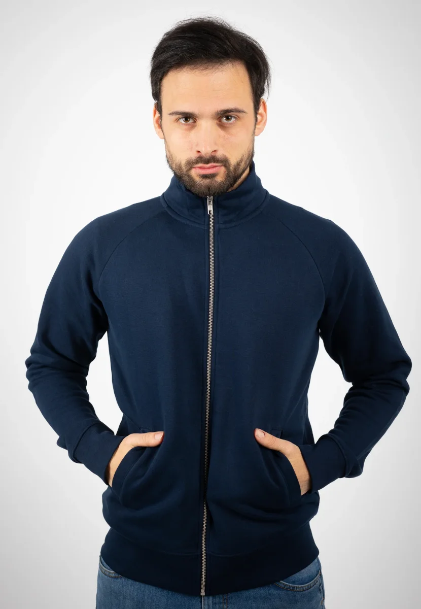 TRAILER | Nachhaltige Sweatshirt-Jacke aus Bio-Baumwolle – Bild 6