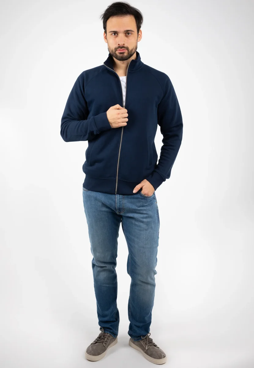 TRAILER | Nachhaltige Sweatshirt-Jacke aus Bio-Baumwolle – Bild 5