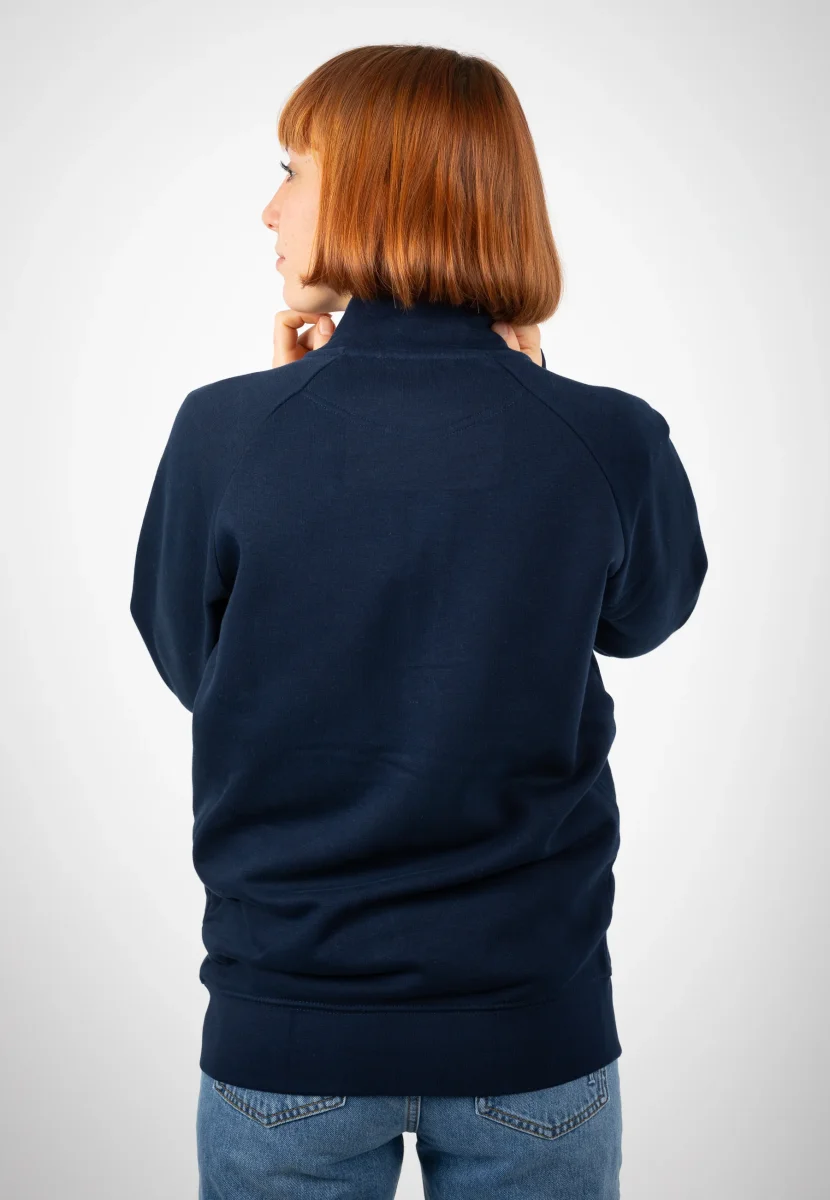 TRAILER | Nachhaltige Sweatshirt-Jacke aus Bio-Baumwolle – Bild 7